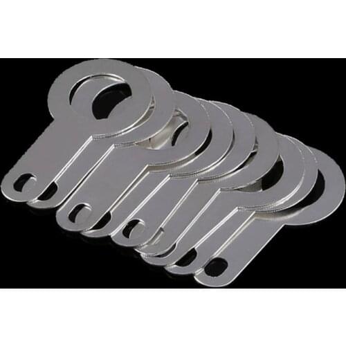 5/10/30/50/100PCS Cable & Bolt Hole Crimp or Solder Lug Copper Terminals Battery Welding Tube