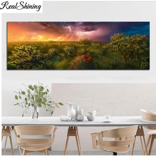 Large 5D DIY Diamond Painting Marc Adamus Stormy Horizon Nature Full Square/Round Embroidery Sale Rhinestone Mosaic Decor FS6160
