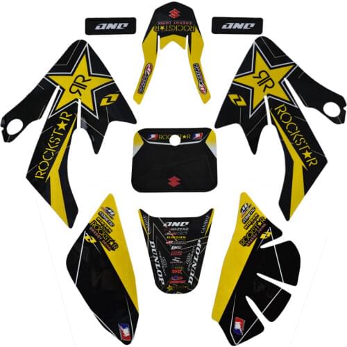 Honda 50 Series Ornamental Stciker Emblems & Decoration for CRF50 XR50 Plastic Fairing Body Kit Dirt Pit Bike Style