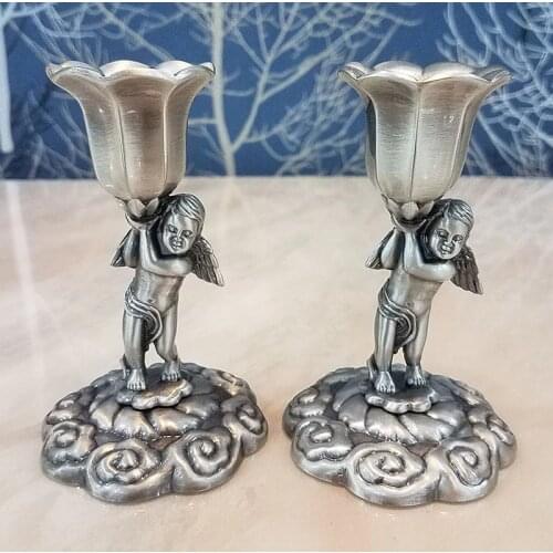 ElimElim Sets Of Decorative Candlesticks