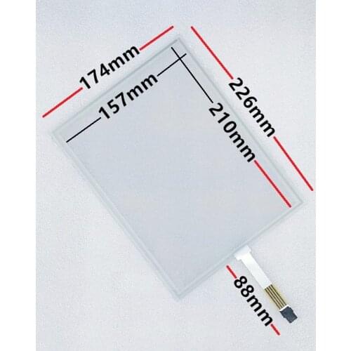 New 10.4 inch 4 wire 4:3 standard screen medical machinery industrial computer LCD touch panel touch 226*174mm