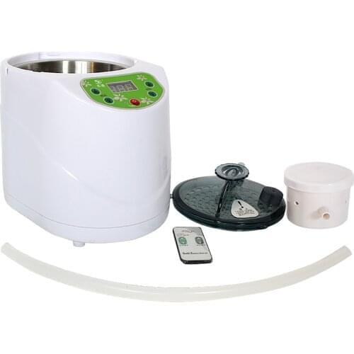 Sauna Steamer Pot Generator Steam SPA Pot Machine with Remote Control for Home Large Sauna Steamer Body Therapy