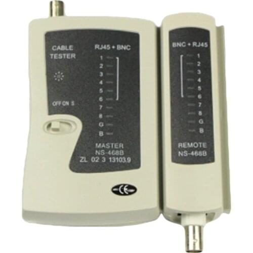 Network Cable Ethernet Tester LAN RJ45 BNC Test Tool Coax Signal Lan Tester