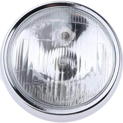 Universal 155mm dia Motorcycle Headlight, Beam Light Head Lamp For Honda Z50 Mini Trail - 1972-1978