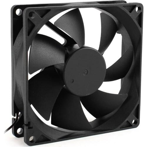 92mm x 25mm 24V 2Pin Sleeve Bearing Cooling Fan for PC Case CPU Cooler