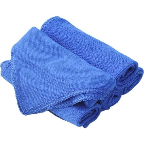 2PCS 30*30cm Car Cleaning Cloths Absorbent Wash Cloth Car Auto Care Microfiber Cleaning Towel Kitchen Helper