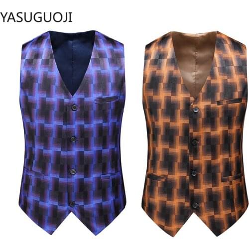YaSuGuoJi Men's Suit Vests