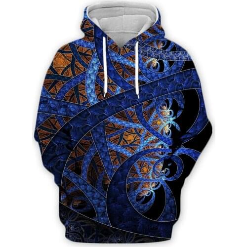 3D printed tie-dye flash hoodies men and women colorful psychedelic hoodies pullover jacket clothes