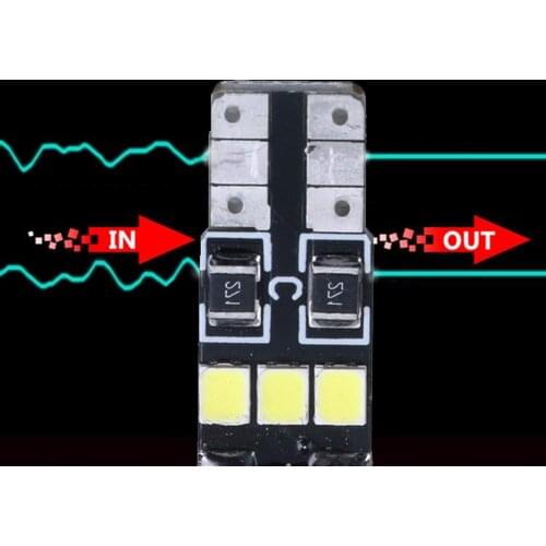 Car Led Rear Indicator Lights Wide Bulb For Subaru Xv Crosstrek 2013 To 2018 2pcs Car Styling Car Accessories