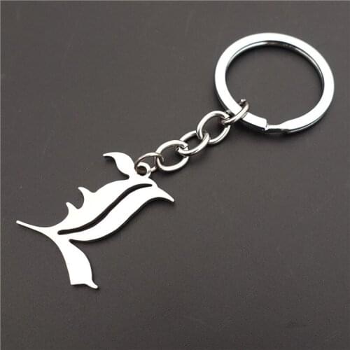 Death Note Double L Yagami Non-Mainstream Stainless Steel Keyring Smart Anime Jewelry Cosplay Unisex Keychains