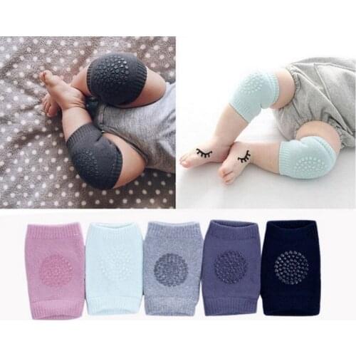 DHL 200pair New Cotton Summer Baby Knee Pads Kids Anti Slip Crawl Necessary Knee Protector Babies Leggings Children Leg Warmers