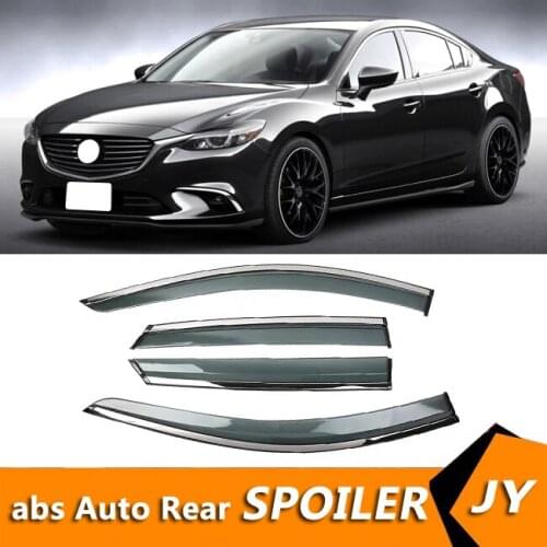For Mazda Atenza 2016 Window Visor Vent Shades Sun Rain Deflector Guard For s Auto Accessories 4PCS/SET