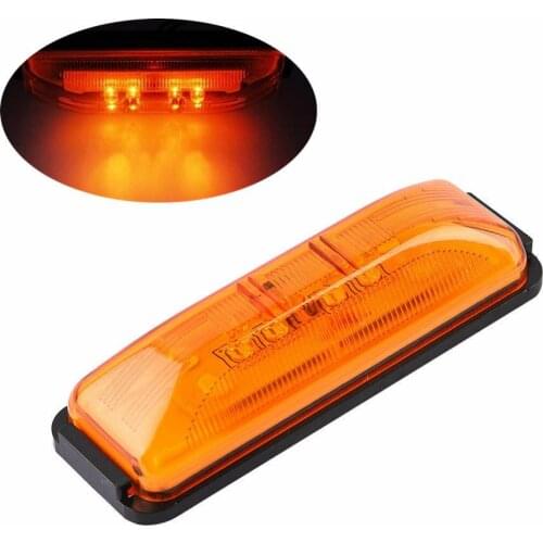 Truck LED Lights 12V LED Side Marker Lights Car External Lights Warning Tail Light Auto Trailer Truck Lorry Lamps Amber Color