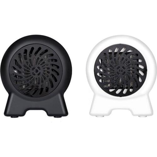 Compact Space Heater Portable Heater Fan Fast Quiet Heating Electric Personal Desk Heater Overheat Protection for Office Home