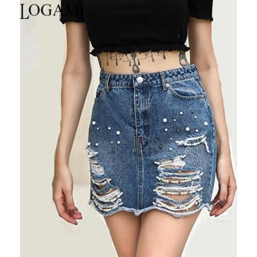 Женские летние юбки LOGAMI China At AliExpress