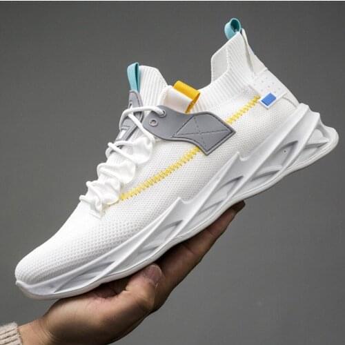 Fashion Mens Sneakers Summer 2021 Design New Mens Running Shoes Casual Mesh Breathable Light Tenis Masculino Adulto Basket Shoe
