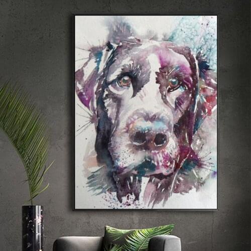 Nordic Abstract Cat Dog Animals Canvas Painting Animal Wall Art Posters Wall Prints Posters Best Gifts Living Room Home Decor