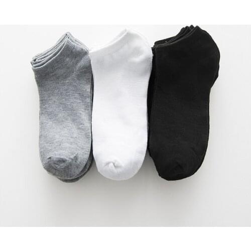 New Men Cotton Short Socks Breathable Ankle Invisible Boats Socks Low Cut Sport Socks For Casual Socks breathable All-match Sock