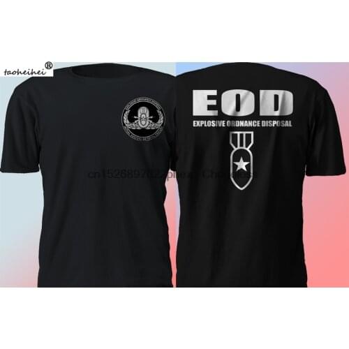 New LAPD EOD Bomb Squad Military Police Black T-SHirt S-4XL