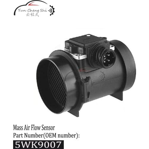 New Mass Air Flow Sensor Air Flow Meter 13621730033 / 1730033 / 5WK9007 / 8ET009142-091 For BMW E34 E36 E39 320i 520i