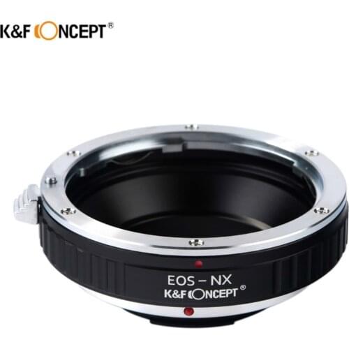 K&F CONCEPT EOS-NX Lens Adapter Ring For Canon EOS EF Lens to Samsung NX Mount Camera Body