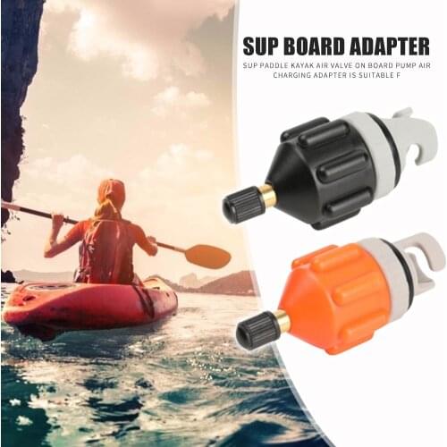 Portable Rowing Boat Air Valve Adaptor Kayak Inflatable Pump Adapter For SUP Board Water Sports Canoeing Accessories Nylon Made