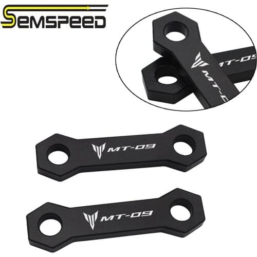 SEMSPEED MT-09 logo Lowering Seat Link Kit For Yamaha MT-09 FZ-09 2014 2015 2016 2017 2018 2019 2020 30mm Lower Suspension Kit