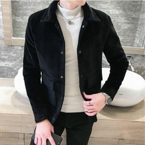 Winter Mens Wool Trench Coat Streetwear Lapel Singal Breasted Outwear Top Woolen Trendy Male Abrigo Largo Hombre Mantel Wollen