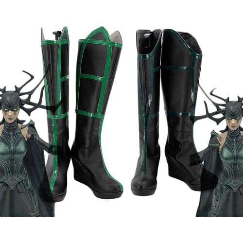 Thor 3 Ragnarok Goddess Of Death Hela Boots Cosplay Costume Shoes For Adult Women European Size