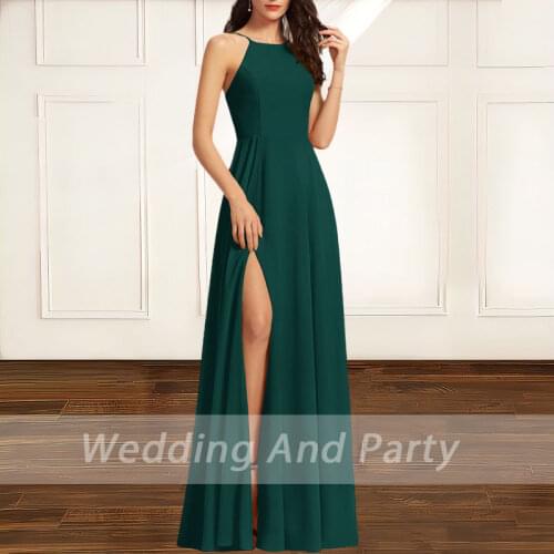 Womens wedding party dress plus size chiffon long formal prom dress vestidos de fiesta de noche largos elegante