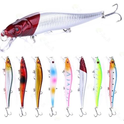 1pcs Peche Isca Artificial Wobbler 11.5cm/13g Floating Minnow Deep Diving Trolls Fishing Lure For Bass Pike Fishing Accessories