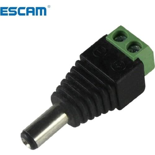 10pcs/lot CCTV BNC Connector Professional Male DC Power converter/DC Plug Adapter for CCTV security cameras