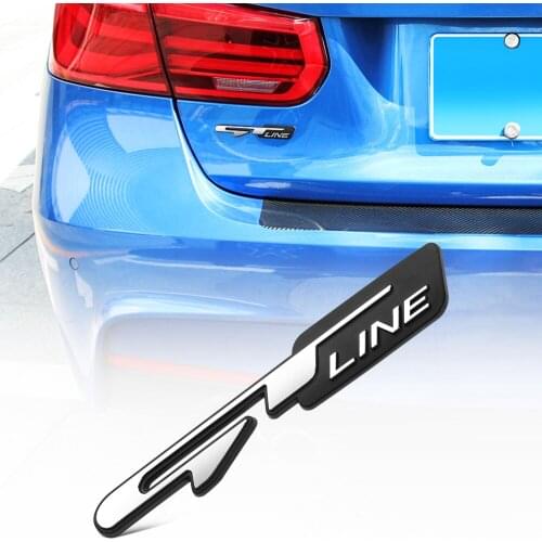 1X Car Tuning Atuo Emblem Sticker GT Line Letters Decals For Renault Clio Logan Megane Koleos Scenic Dacia Duster kaptur fluence