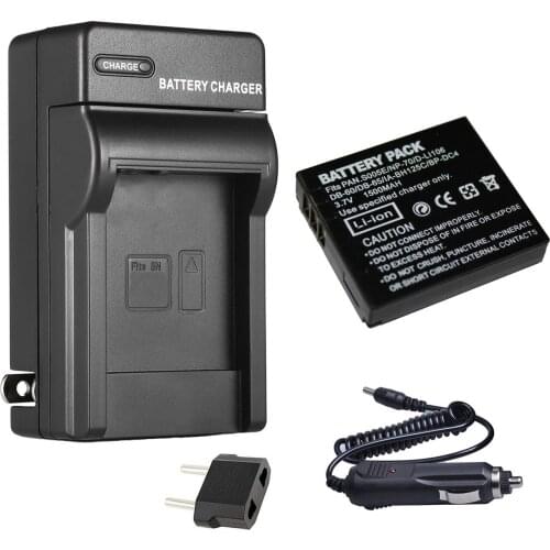 Battery + Charger for Pentax D-Li106, DLi106 and Pentax MX-1, MX1, X-90, X90 Digital Camera