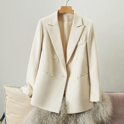 Женские двубортные пиджаки Alisawang China At AliExpress