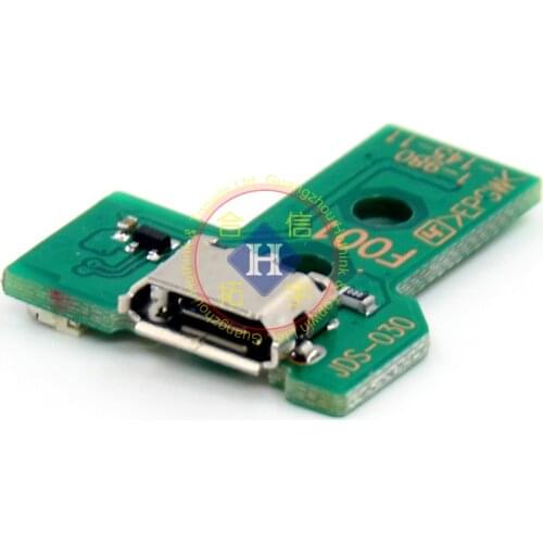 HOTHINK 5pcs/lot New JDS-030 F001 12 pin Charging port with PCB Board micro USB For PS4 Controller DualShock 4