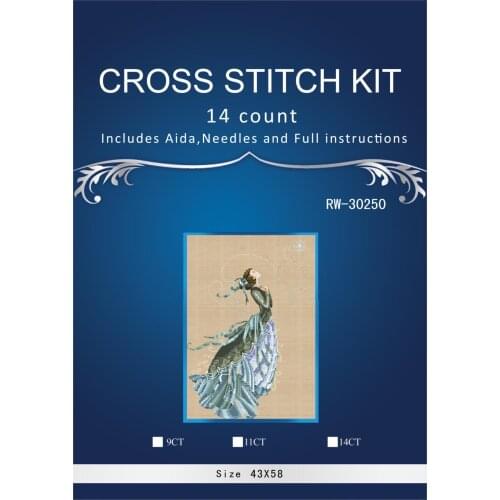 Top Quality Beautiful Lovely Counted Cross Stitch Kit Nora Corbett Fairy Angel Goddess Pray MD88 MD 88