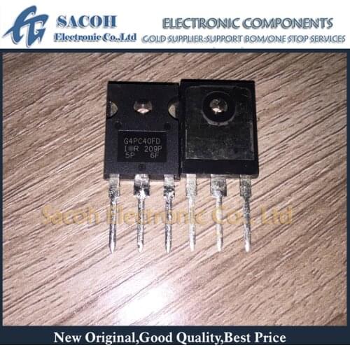 New original 10PCS/Lot IRG4PC40FD G4PC40FD G4PC40FD2 or IRG4PC40F G4PC40F or IRG4PC40KD G4PC40KD G4PC40K TO-247 27A 600V IGBT