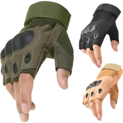 Outdoor Tactical Gloves Airsoft Sport Gloves Male Half Finger Military Men Women Combat Shooting Hunting Tactical Gloves