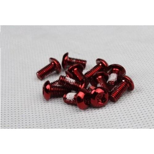 Mountain bike disc multicolour disc brake pads t25 screws