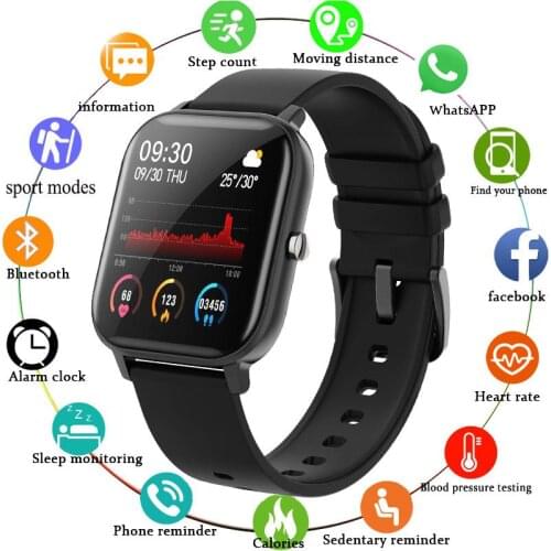 GEJIAN Bluetooth Call Smart Watch Men Women For Xiaomi Huawei ios Phone PK P8 smartwatch P9 Fitness Tracker Reloj Inteligente
