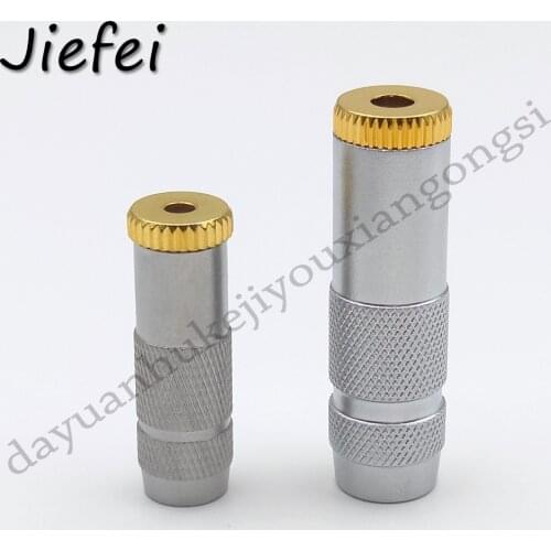 10pcs 2.5mm 3.5mm stereo Female Jack Socket DIY Repair Headphone Plug Port Audio Cable Connector Adapter With Screw