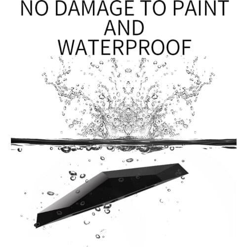 6pcs/Set Auto Car Door Bumper Anti-collision Strip with Sound Alarm Door Sticker