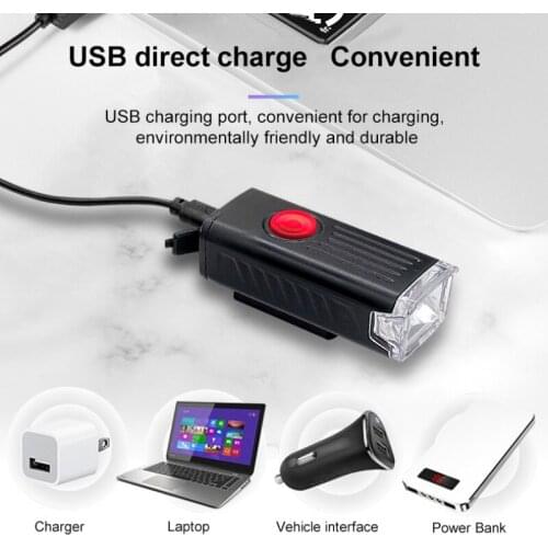 700mAh Bicycle Light USB Rechargeable Bike Lights Power Display MTB Mountain Road Bike Front Lamp Cycling Equipment