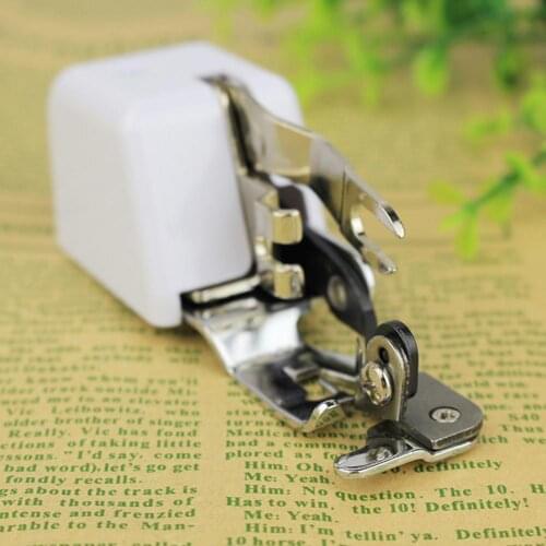 Stainless Steel Overlock Presser Foot Home Sewing Machine Device Tool Accessory