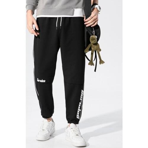 KKSKY Running Pants Men Winter Casual Printed Knitting Trousers Streetwear Jogger Sport Pants Male Sweatpants Homme Oversizd 4XL