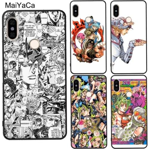 Jolyne Kujo Johnny Joestar Jojo For Redmi Note 9 Pro 8 8T 9S 9C 9A For Mi Note 10 Lite Mi 9T Pro A3 Case For POCO X3 NFC
