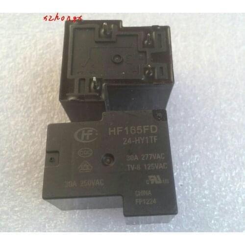 Hf165fd 24-hy1tf 30A relay 4-pin