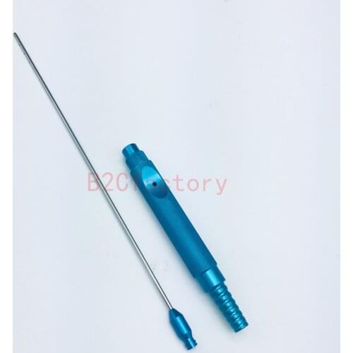 Liposuction instruments 25cm x 3.0mm Porous Luer Lock Liposuction Cannula with Reusable Handle ,Care Instruments