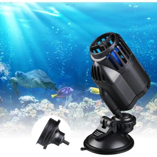 1PCS Black 220V Mini Sunsun Wave Maker Water Pump for Aquarium Fish Tank Aquarium Pump 2.5W 3W 6W 12W Suction Cup Magnet